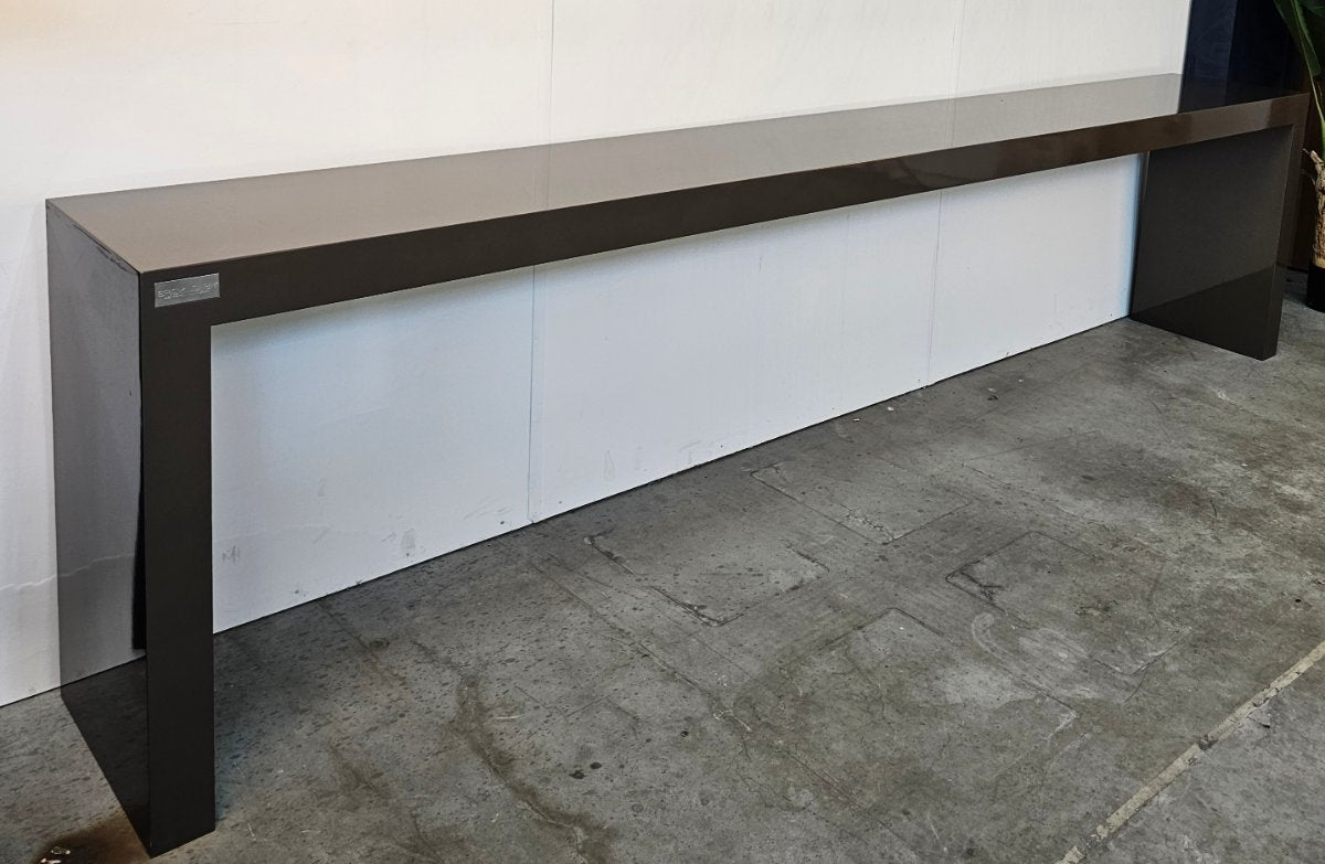Eric Kuster Sidetable Hoogglans Taupe Origineel
