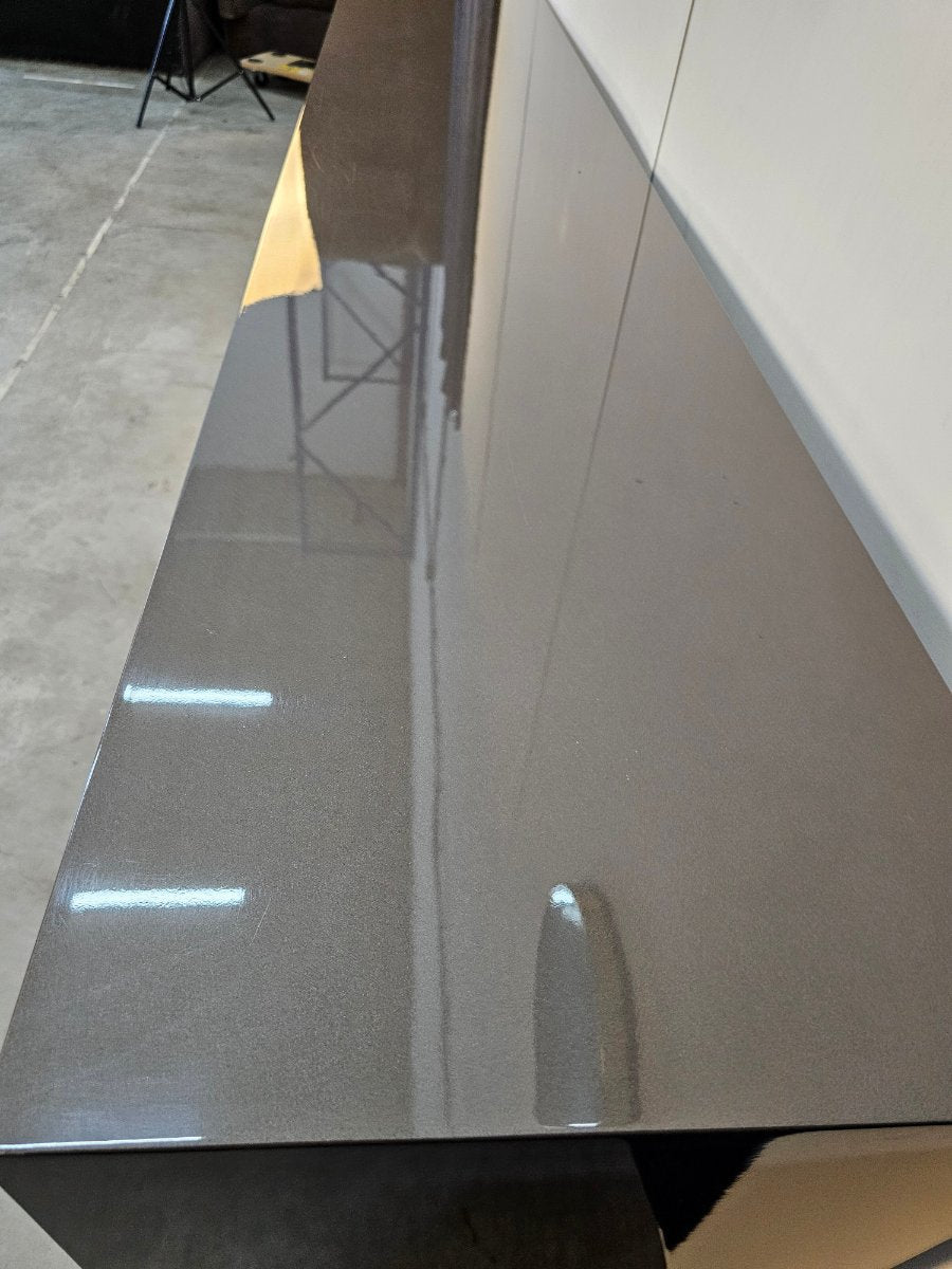 Eric Kuster Sidetable Hoogglans Taupe Origineel