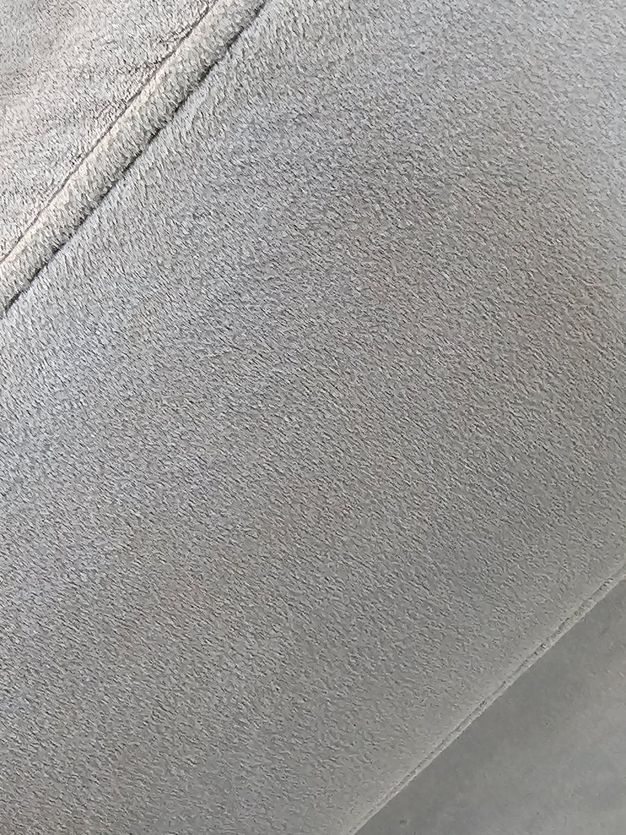 Hoekbank Zilver Velvet | Ruim en Elegant - Gereinigd