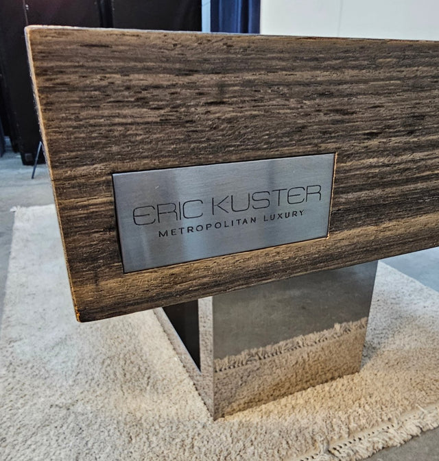 Royale Eettafel Eric Kuster Donkerbruin + Gratis Stoelen