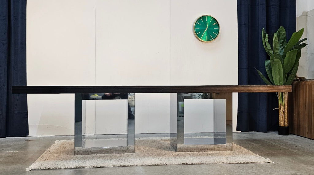 Royale Eettafel Eric Kuster Donkerbruin + Gratis Stoelen