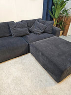 Modulaire Hoekbank Passe Partout Antraciet - Gereinigd